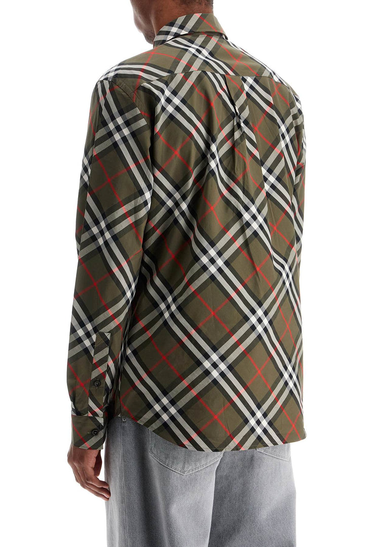 Burberry Checkered Cotton Shirt