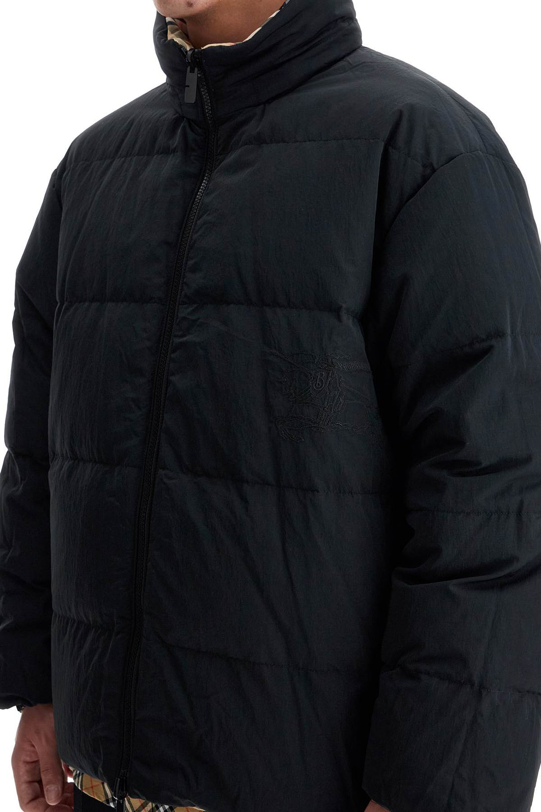 Burberry reversible nylon down jacket