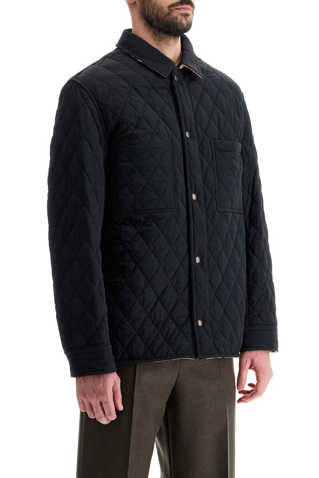 Burberry reversible quilted jacket