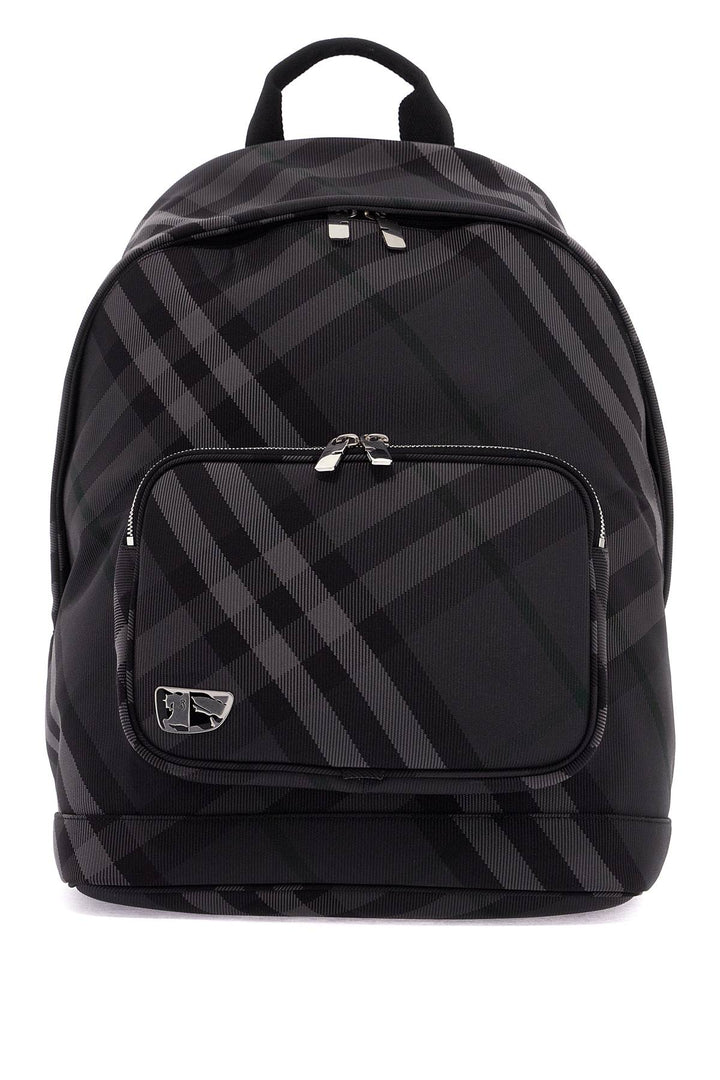 Burberry grid backpack s