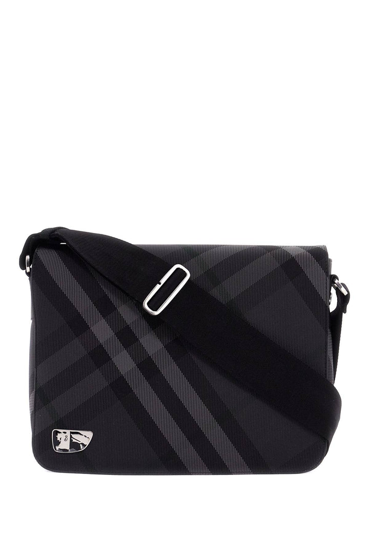 Burberry checkered messenger bag