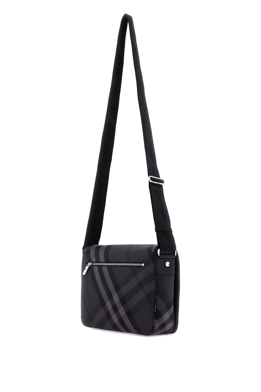 Burberry checkered messenger bag