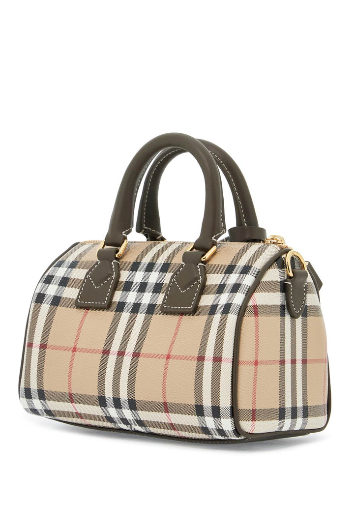 Burberry Checkered bowling bag