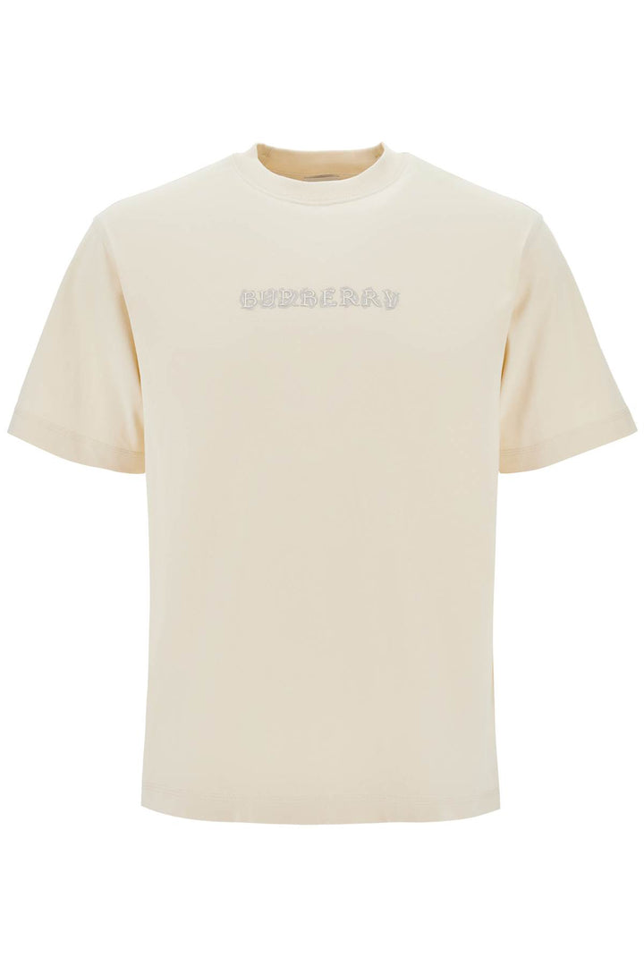 Burberry paisley logo print t-shirt