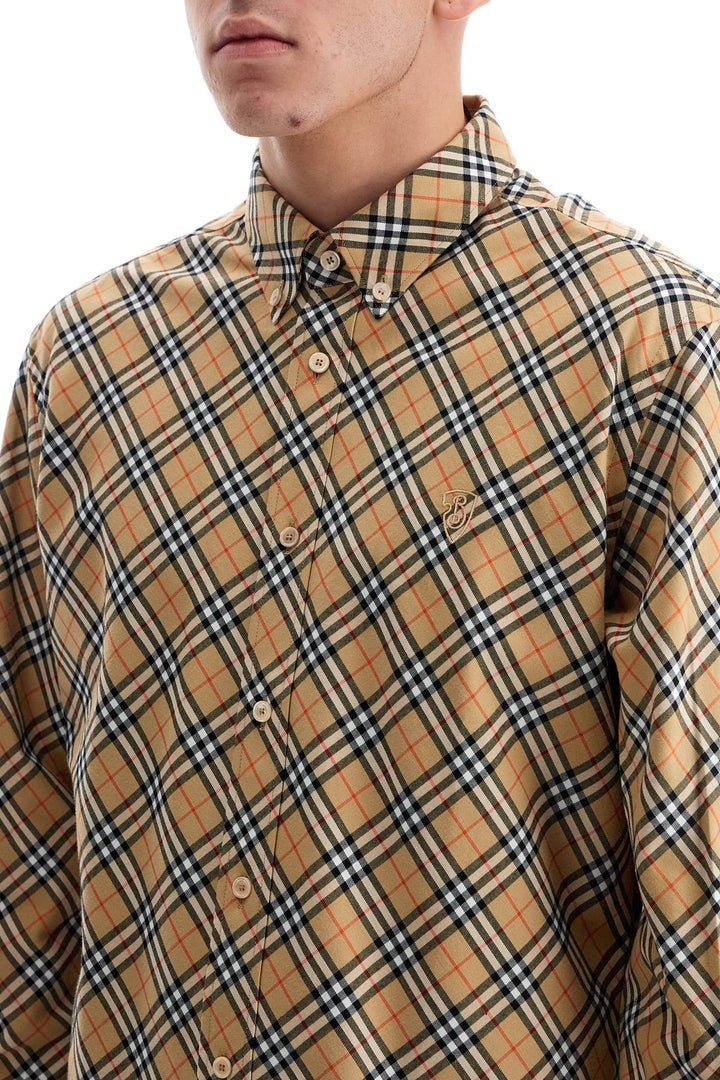 Burberry ered cotton shirt