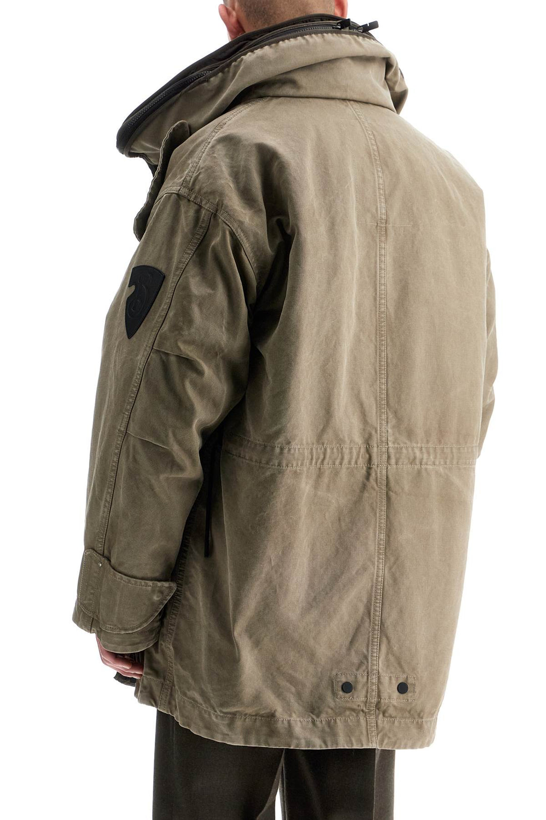 Burberry detachable parka