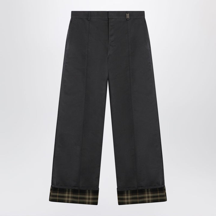 Burberry trousers with lapels