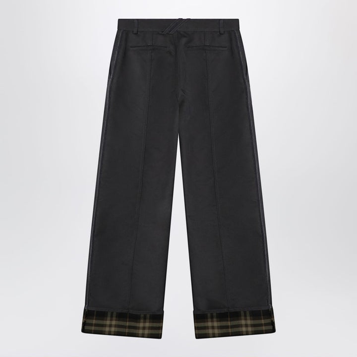Burberry trousers with lapels
