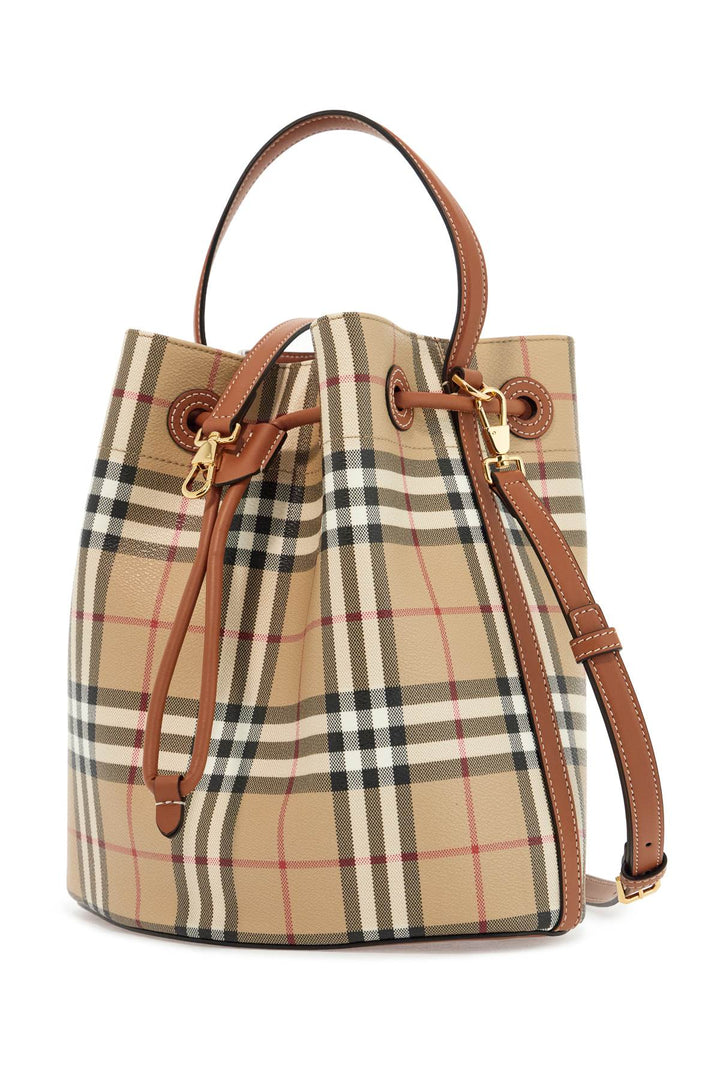 Burberry Checkered Bucket Bag