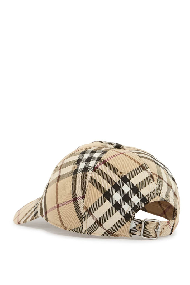 Burberry checkered baseball cap