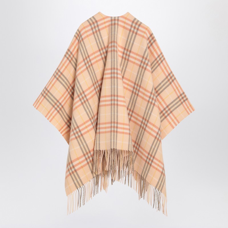 Burberry Check pattern cape