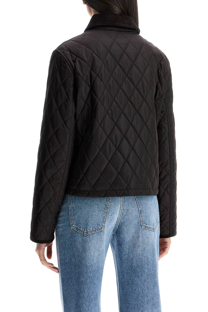 Burberry quilted cropped jacket