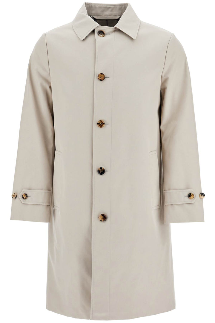 Burberry cotton blend car coat