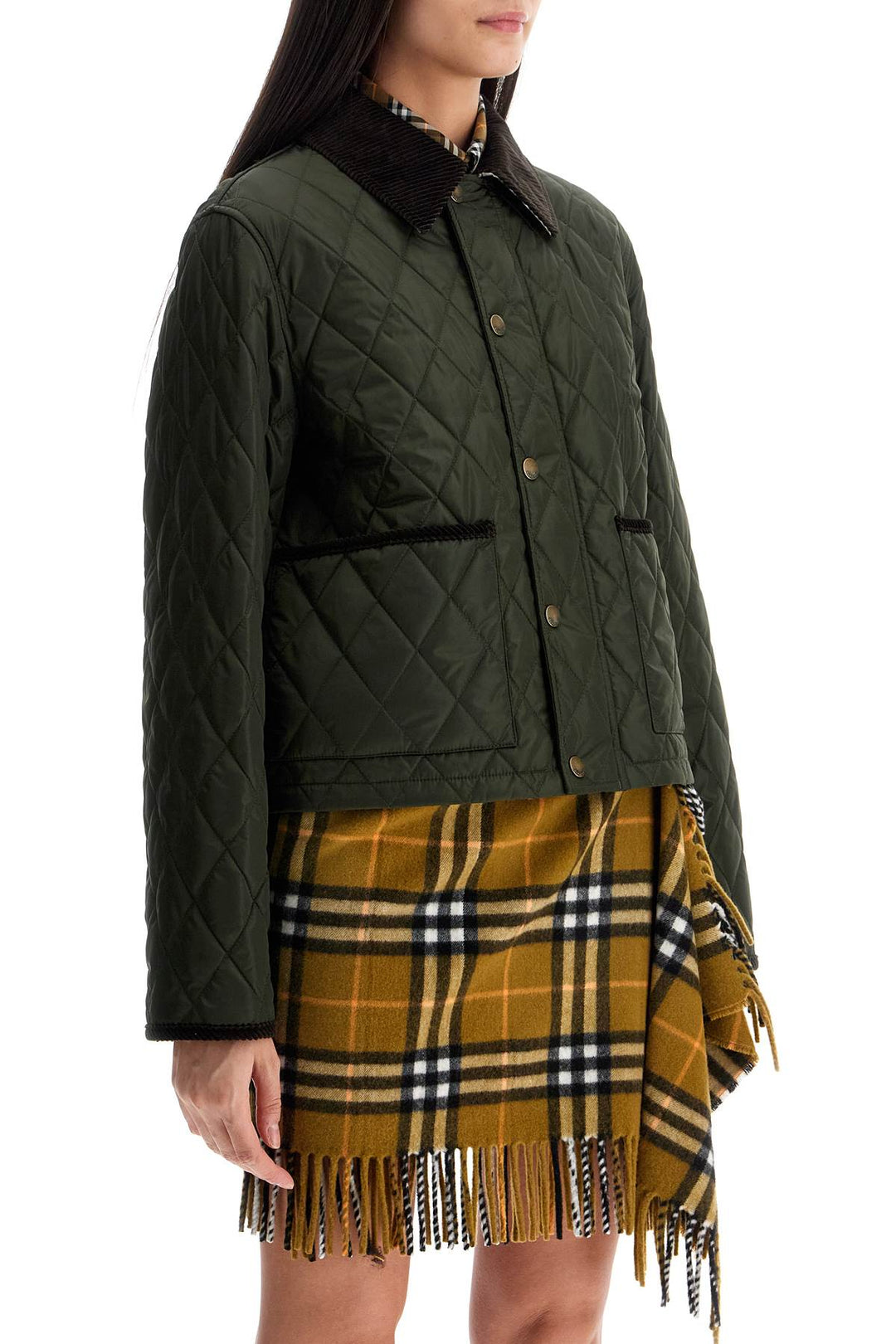 Burberry short nylon jacket