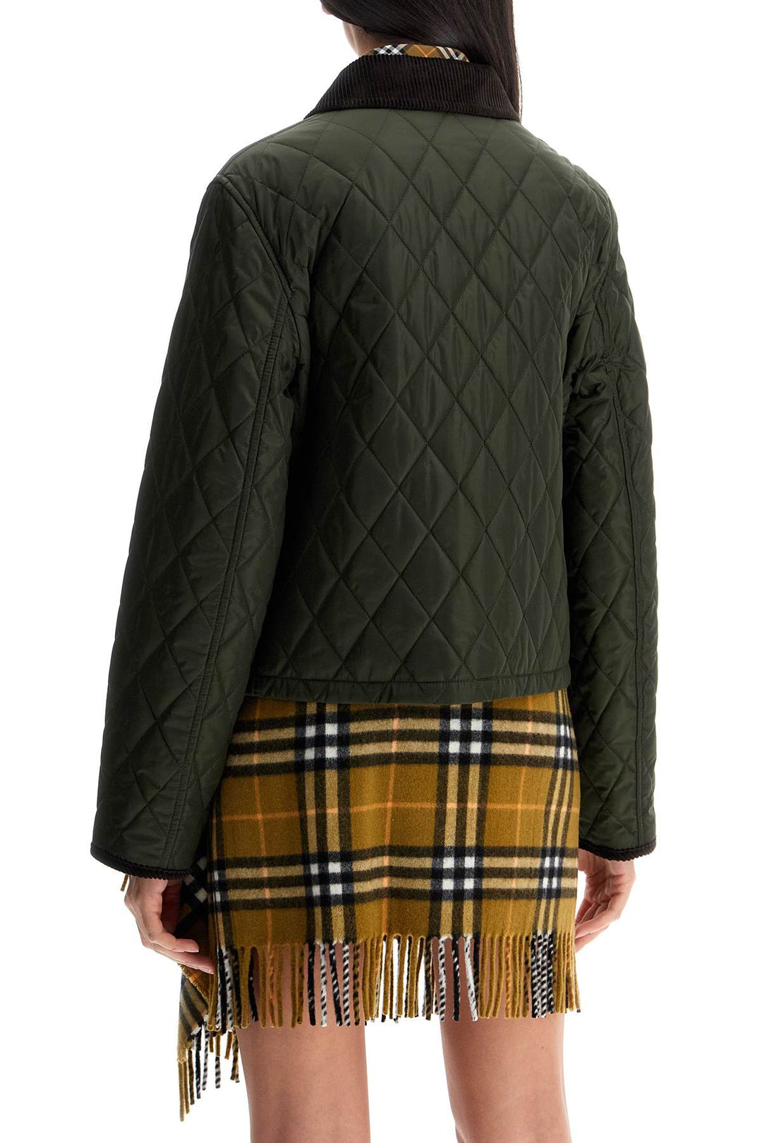 Burberry short nylon jacket