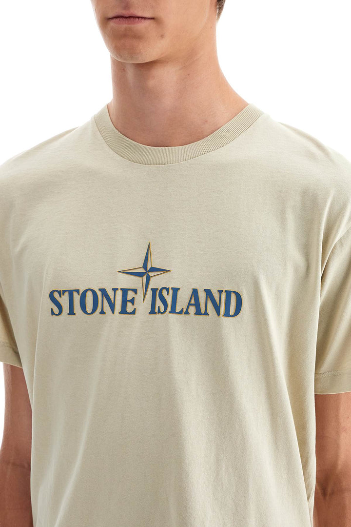 Stone Island regular fit logo t-shirt