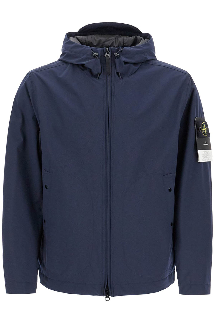 Stone Island light hooded jacket