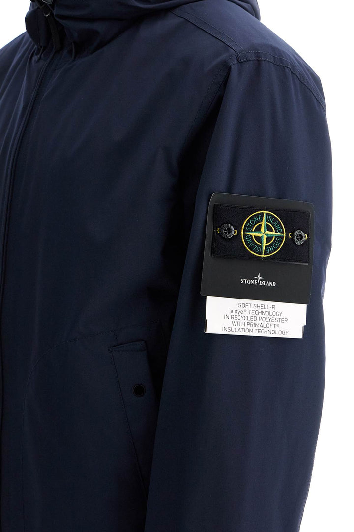 Stone Island light hooded jacket