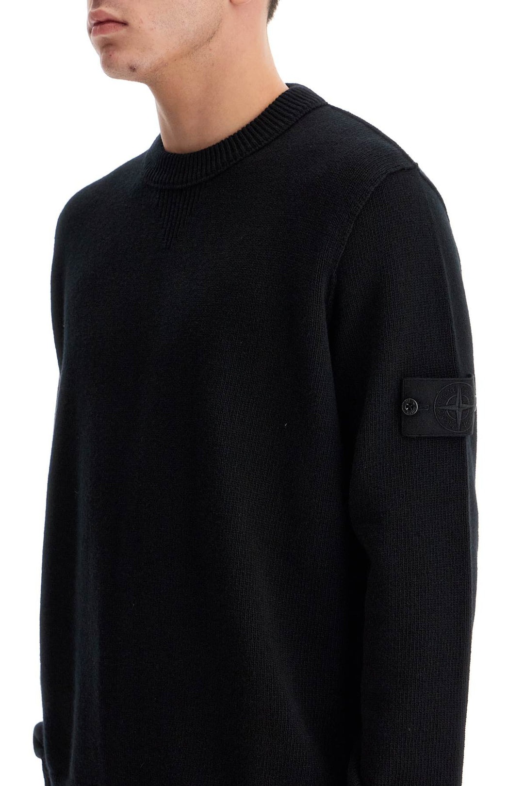 Stone Island 'rws ghost wool crewneck pul