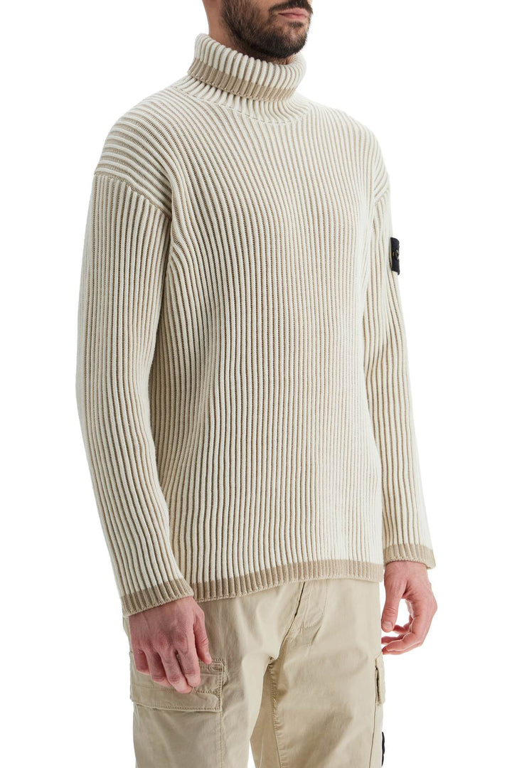 Stone Island ribbed woolen dolcevita