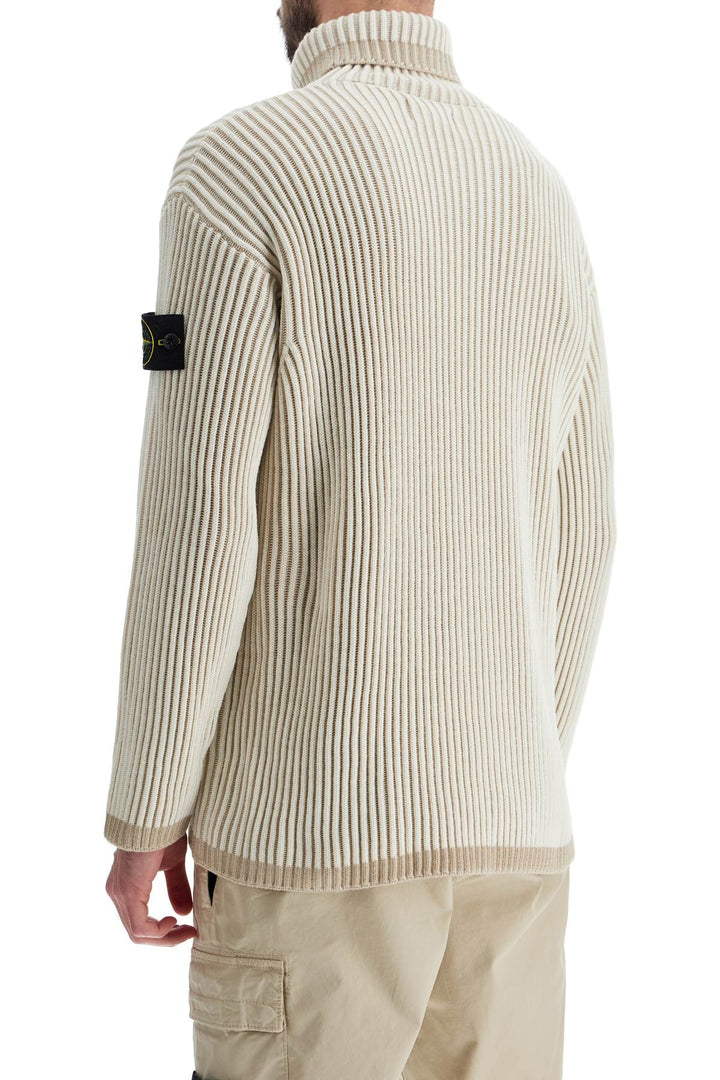 Stone Island ribbed woolen dolcevita