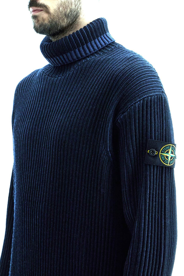 Stone Island ribbed woolen dolcevita