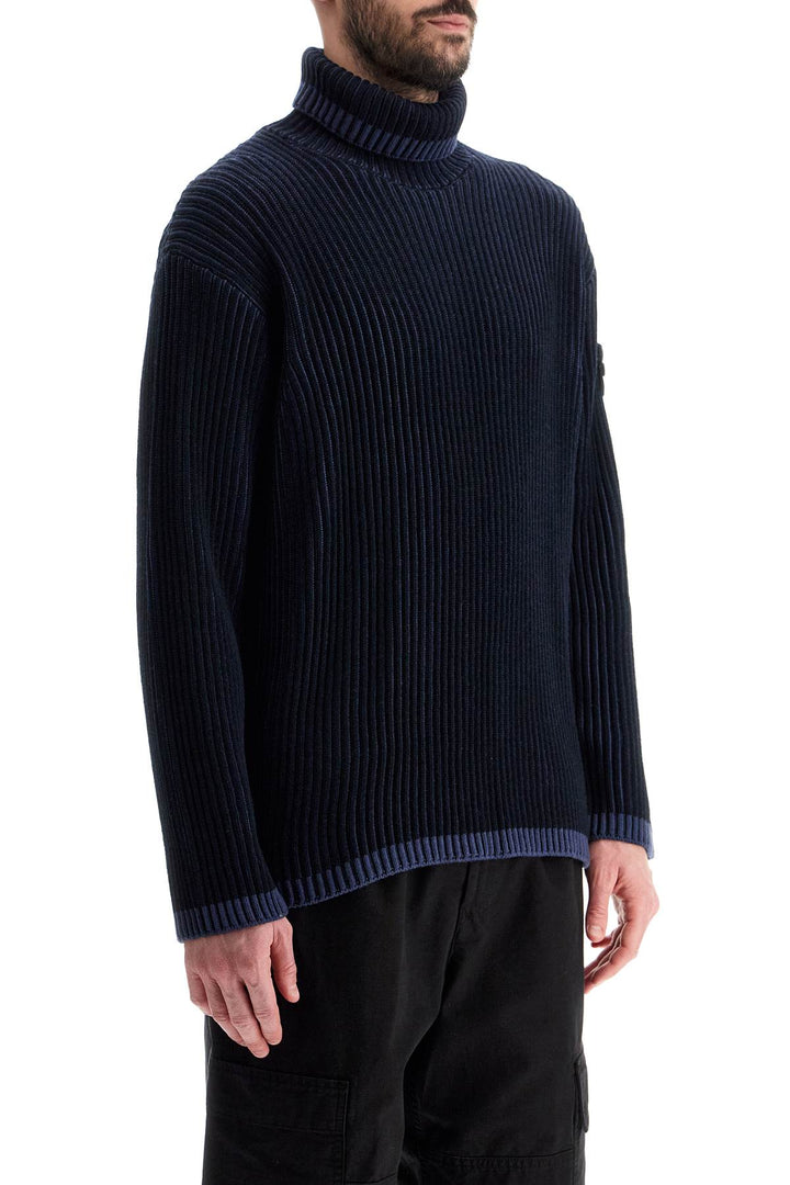 Stone Island ribbed woolen dolcevita