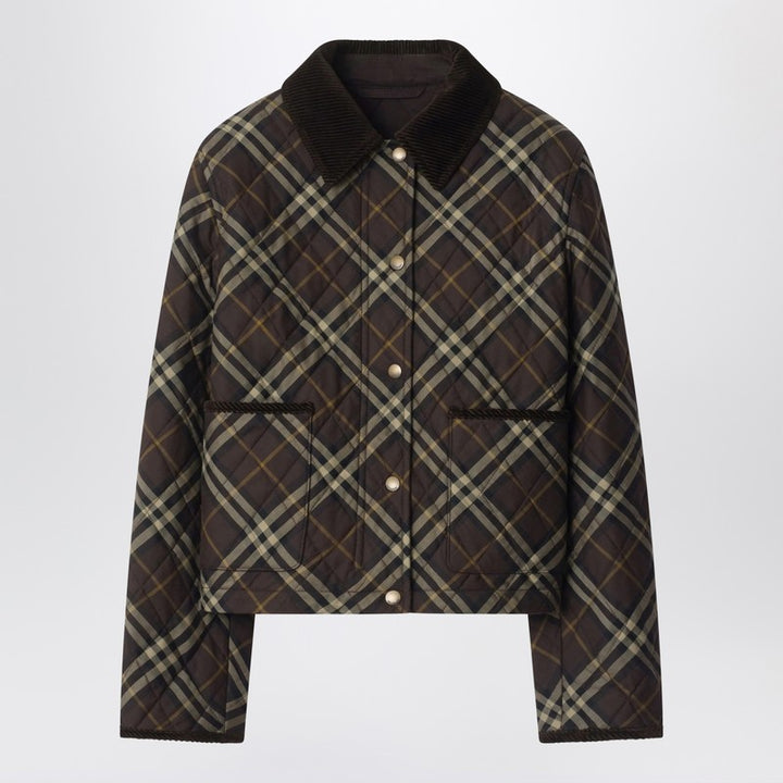 Burberry Cropped quilted jacket