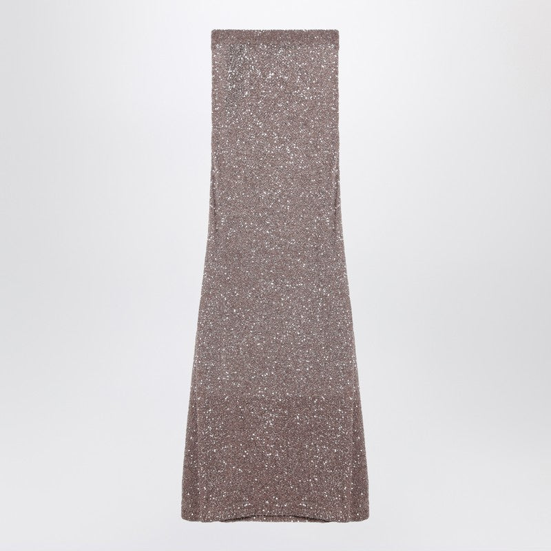 Balenciaga sequined maxi skirt