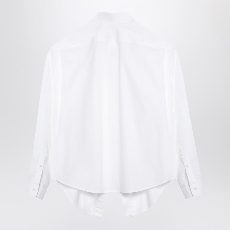 Balenciaga Asymmetrical cotton shirt