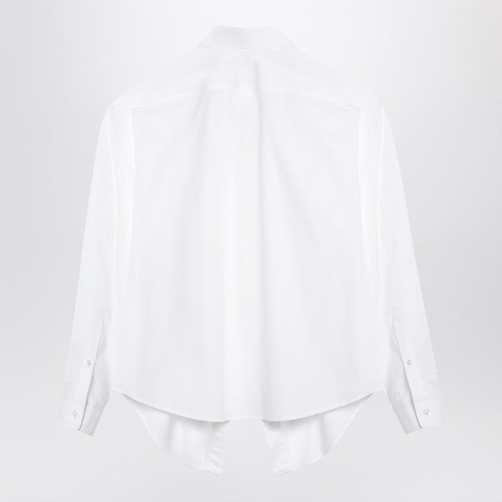 Balenciaga Asymmetrical cotton shirt