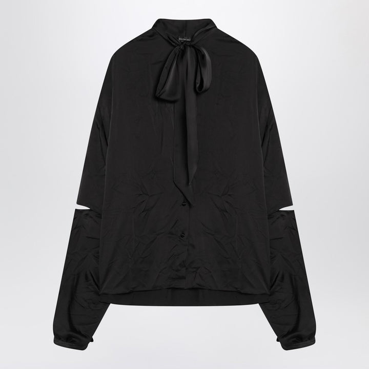 Balenciaga satin blouse