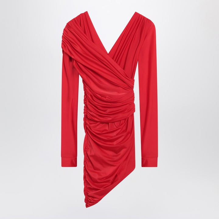 Balenciaga Draped mini dress