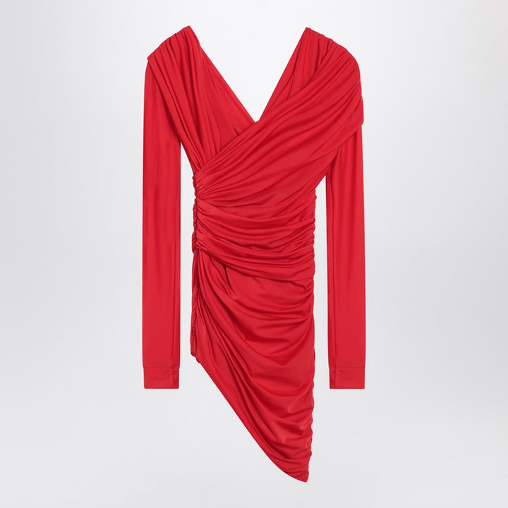 Balenciaga Draped mini dress