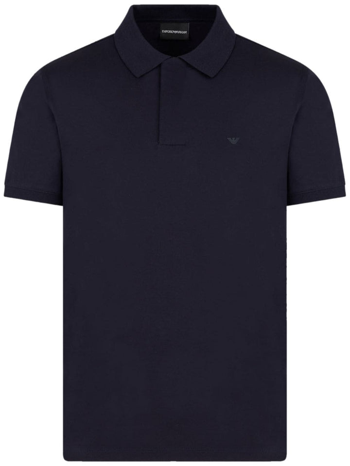 Emporio Armani Capsule T Shirts And Polos Blue