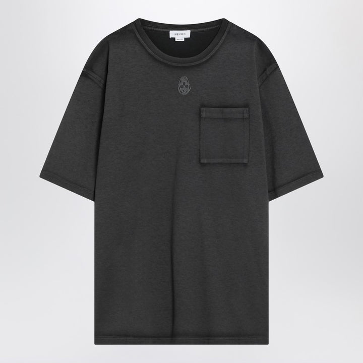 Alexander McQueen faded Skull T-shirt