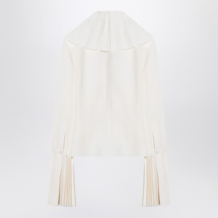 Alexander McQueen pleated blouse