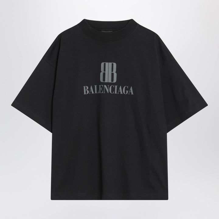 Balenciaga Faded Nano BB Medium Fit T-shirt