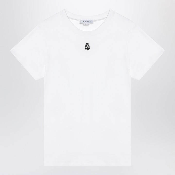 Alexander McQueen T-shirt with Skull embroidery