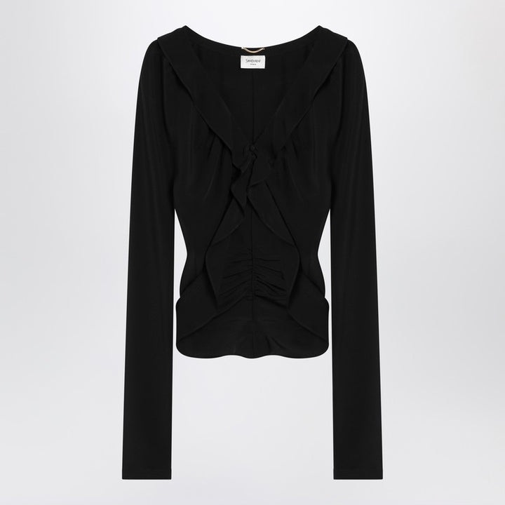 Saint Laurent ruffled blouse