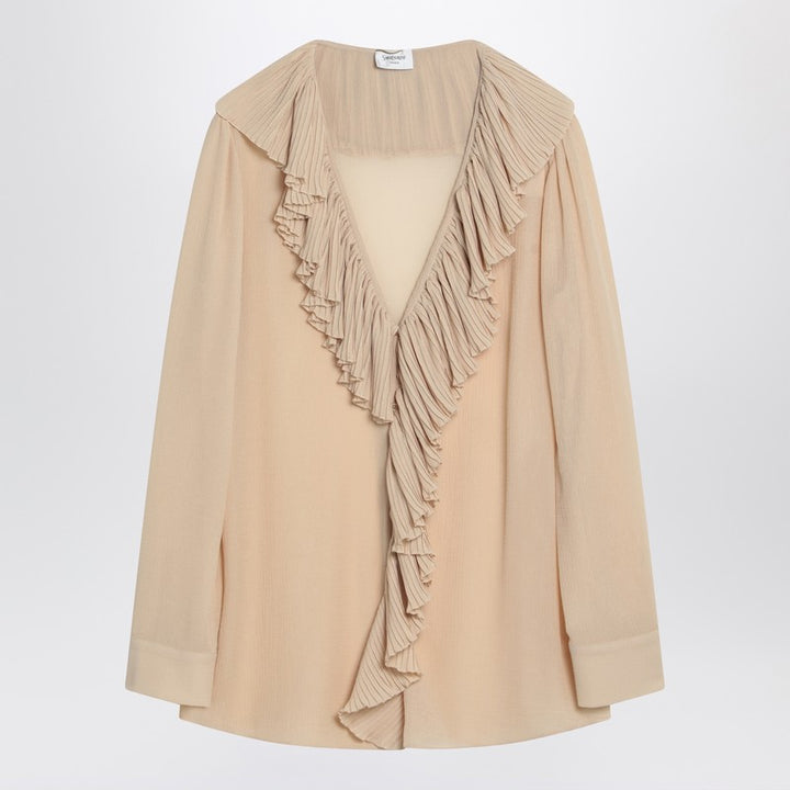 Saint Laurent ruffled silk blouse