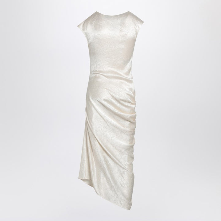 Alexander McQueen asymmetrical draped dress