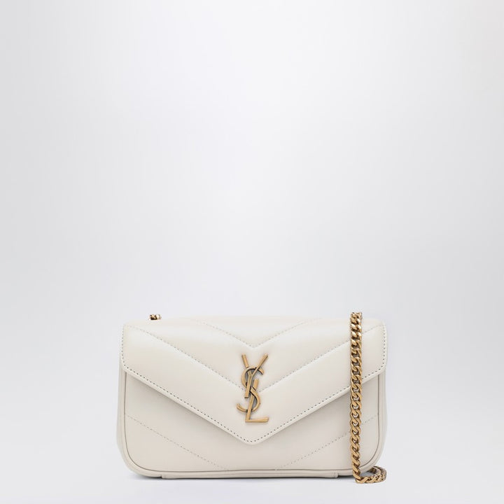 Saint Laurent LouLou mini Cream Soft leather bag