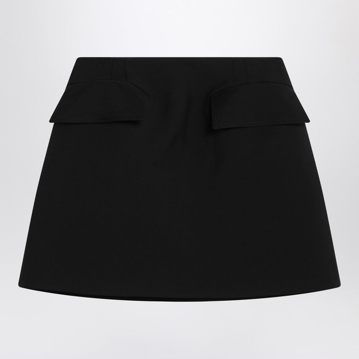 Alexander McQueen wool mini skirt