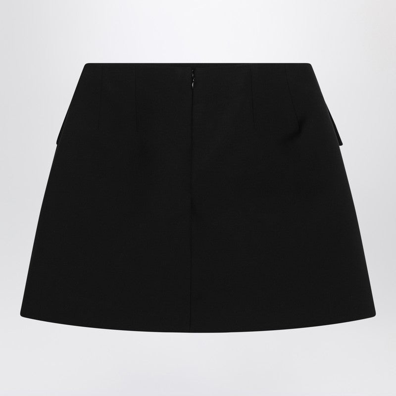 Alexander McQueen wool mini skirt