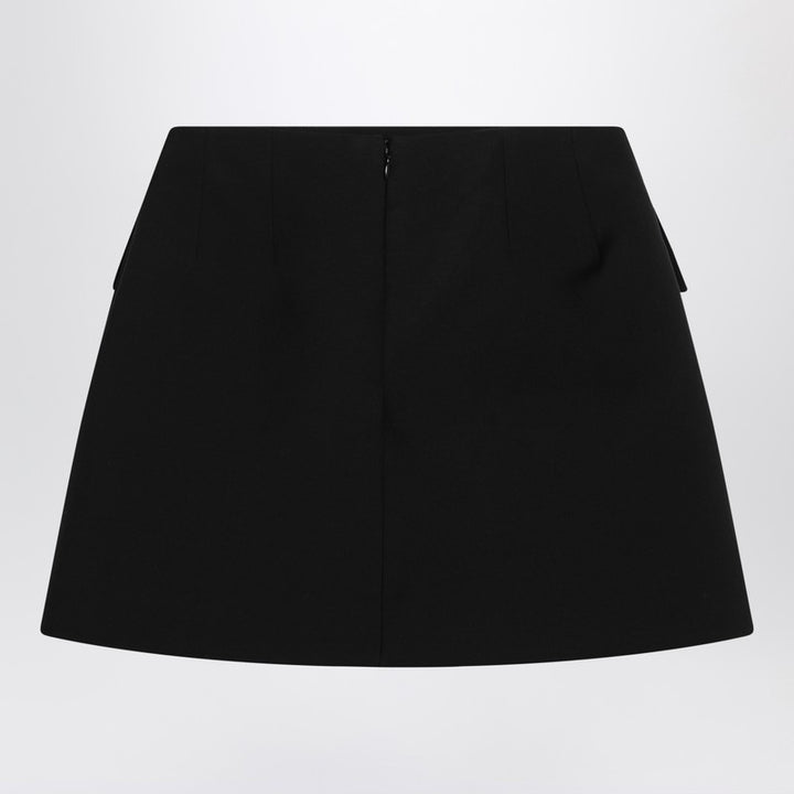 Alexander McQueen wool mini skirt