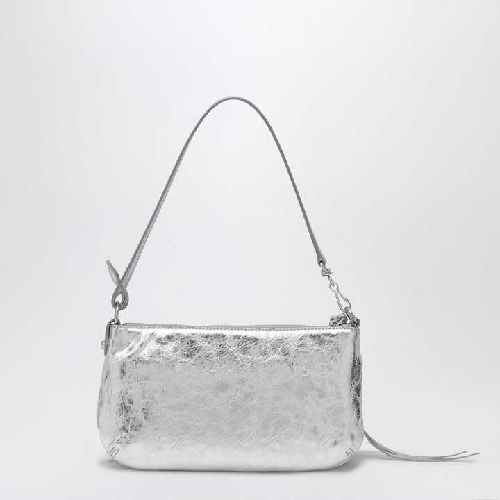 Balenciaga metallic Le City shoulder pouch