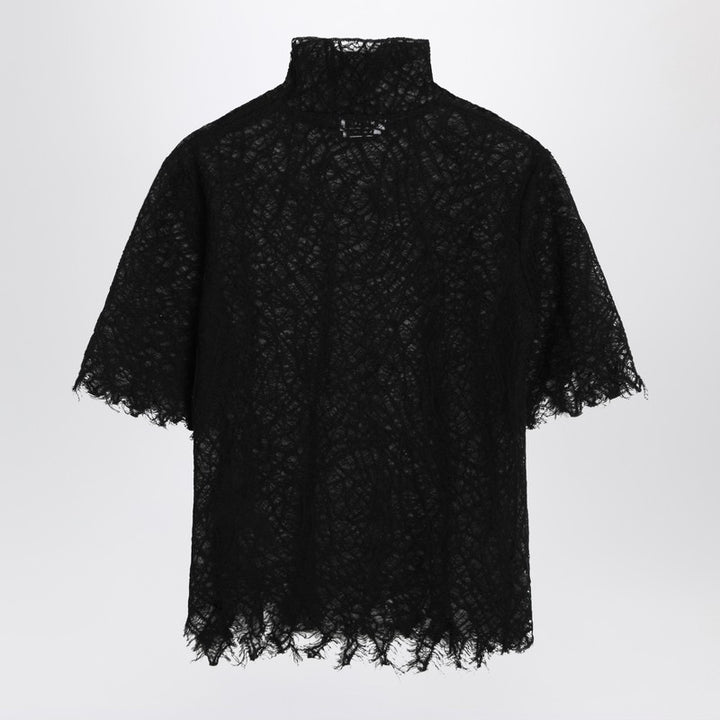 Alexander McQueen spiderweb lace top