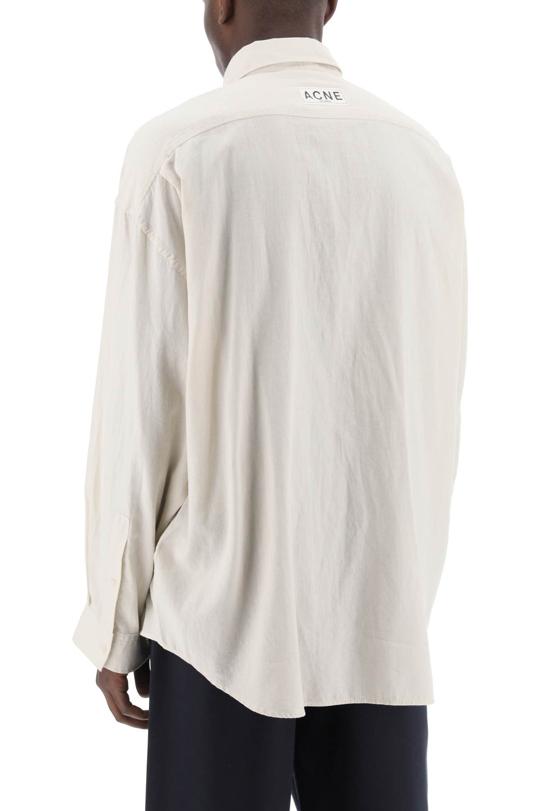 Acne Studios Oversized Cotton Shirt For   Neutral