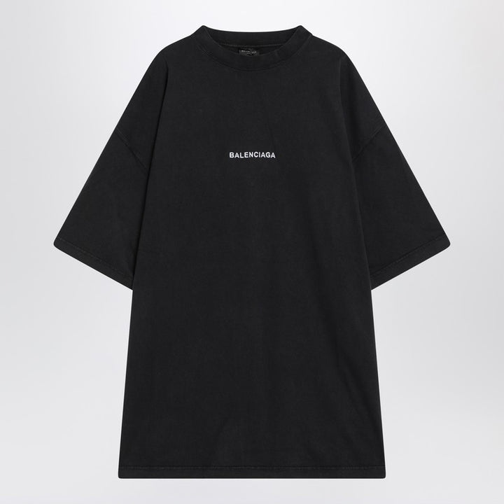 Balenciaga Faded dry fleece Uniform Merch T-shirt